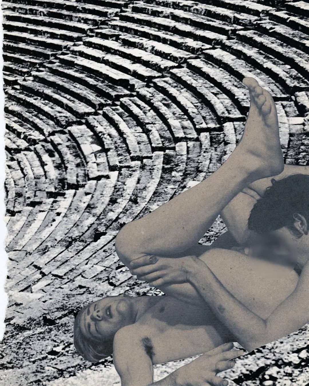 kingdom-visions:  Collage by @aaronmoth.art