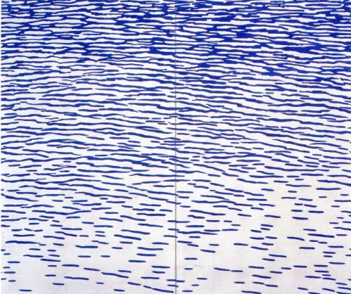 iamjapanese:FUKUDA Heihachirō（福田平八郎, Japanese 1892-1974）Ripples    漣　 1932    via