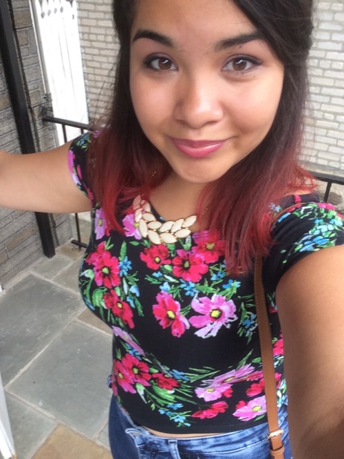 pocahontis-little-book-nook:  pollyandbooks:  pocahontis-little-book-nook:  Yesterday my aunt got me two crop tops and I was worried that they weren’t for my type of body and that I would look too fat in them. She and my cousin told me that I shouldn’t