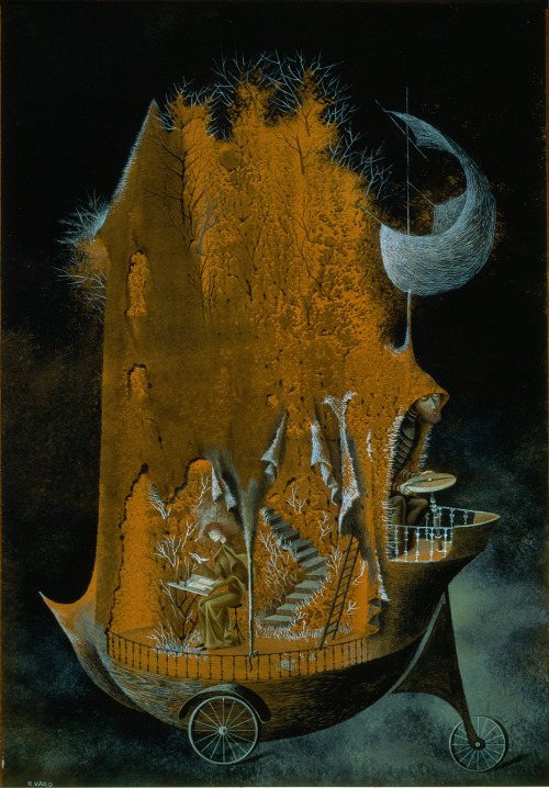 wtxch:Remedios Varo (Spanish-Mexican, 1908–1963)Emigrantes, 1962