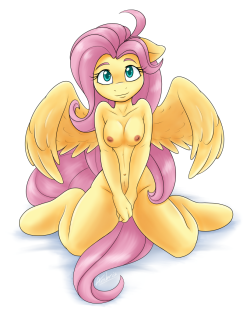 needs-more-butts:So here is Fluttershy for