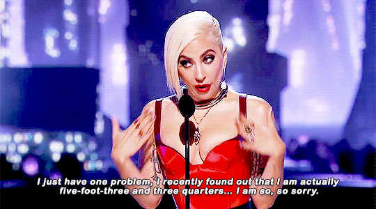 mother-gaga:  Lady Gaga accepts the award for Best Music Documentary for Gaga Five