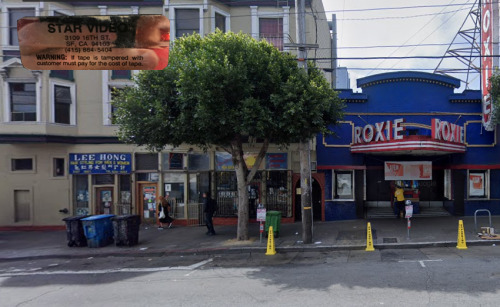 It’s a very nice looking Mediterranean restaurant. What’s more impressive is that Roxie Theater next