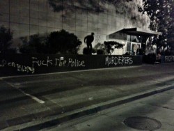 Protest in Oakland a couple dayz ago with