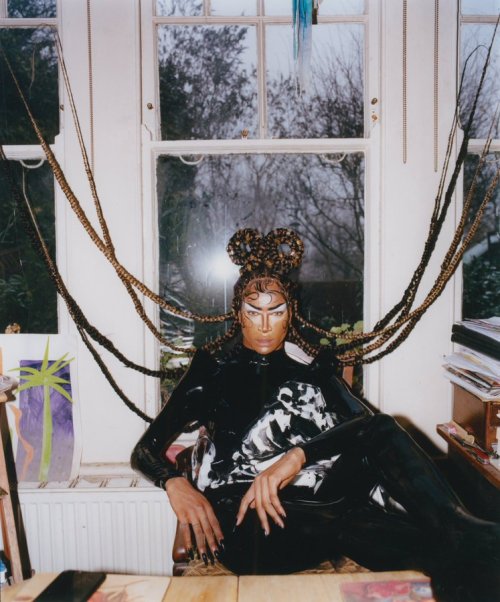 Tayce for the Fetish issue SS21|King Kong Magazine“It’s me, Tayce with a bit of slap on. I’d say my 