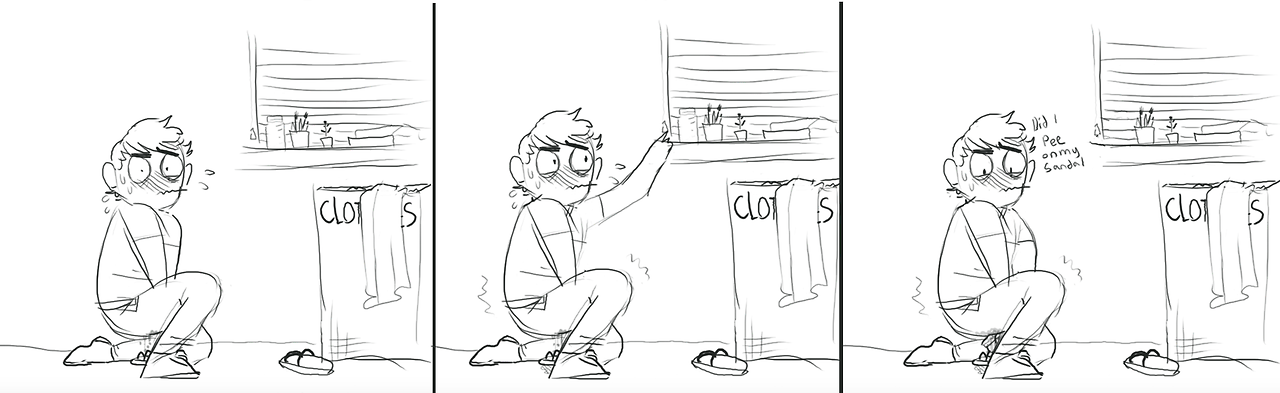 omoaro:Writing is not my strongsuit so I decided instead to sketch out my experience.