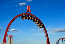 rollercoastersrock:  Superman Krypton Coaster Six Flags Fiesta Texas