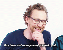 dailyhiddles:Current Stress Level: Tom Hiddleston watching Parkour fails