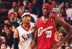 fyeahbballplayers:  AI x LBJ