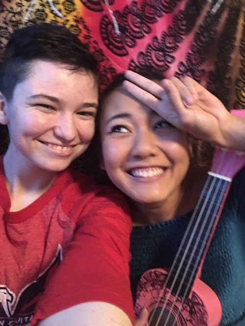 quipmodestproductions: Jack and Cecily, besties forever. EARNEST 101, coming September 3rd!
