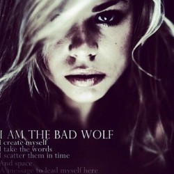 &ldquo;I am the Bad Wolf&rdquo; #badwolfday2013