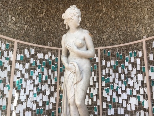 myfavoritedemons:Prayers to Venus:I work at the Getty Villa, and as part of our summer Roman Holiday