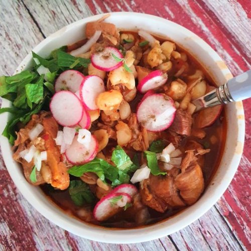 Traditional Mexican pork red pozole ift.tt/3pDIKT8