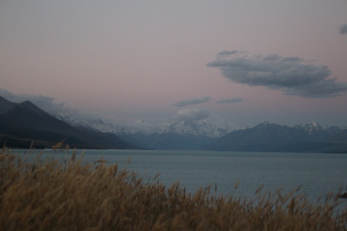 umpquawinding: January 3 2020…A dreamy distant photo of Mt. Cook Travelling for so long is funny. Th