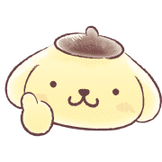 Pompompurin Emoji (watercolors) By SANRIO