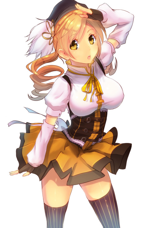 twin-tailed:  Mami Tomoe by MagicalNekoLenLen 