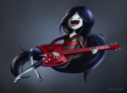 adventuretime:  Marceline Mini-series AnnouncedCartoon Network will kick off Stakes, the eight-part Marceline mini-series, on November 14 (if you were at the Adventure Time panel today at New York Comic-Con, you saw the first two cartoons). And yes, we