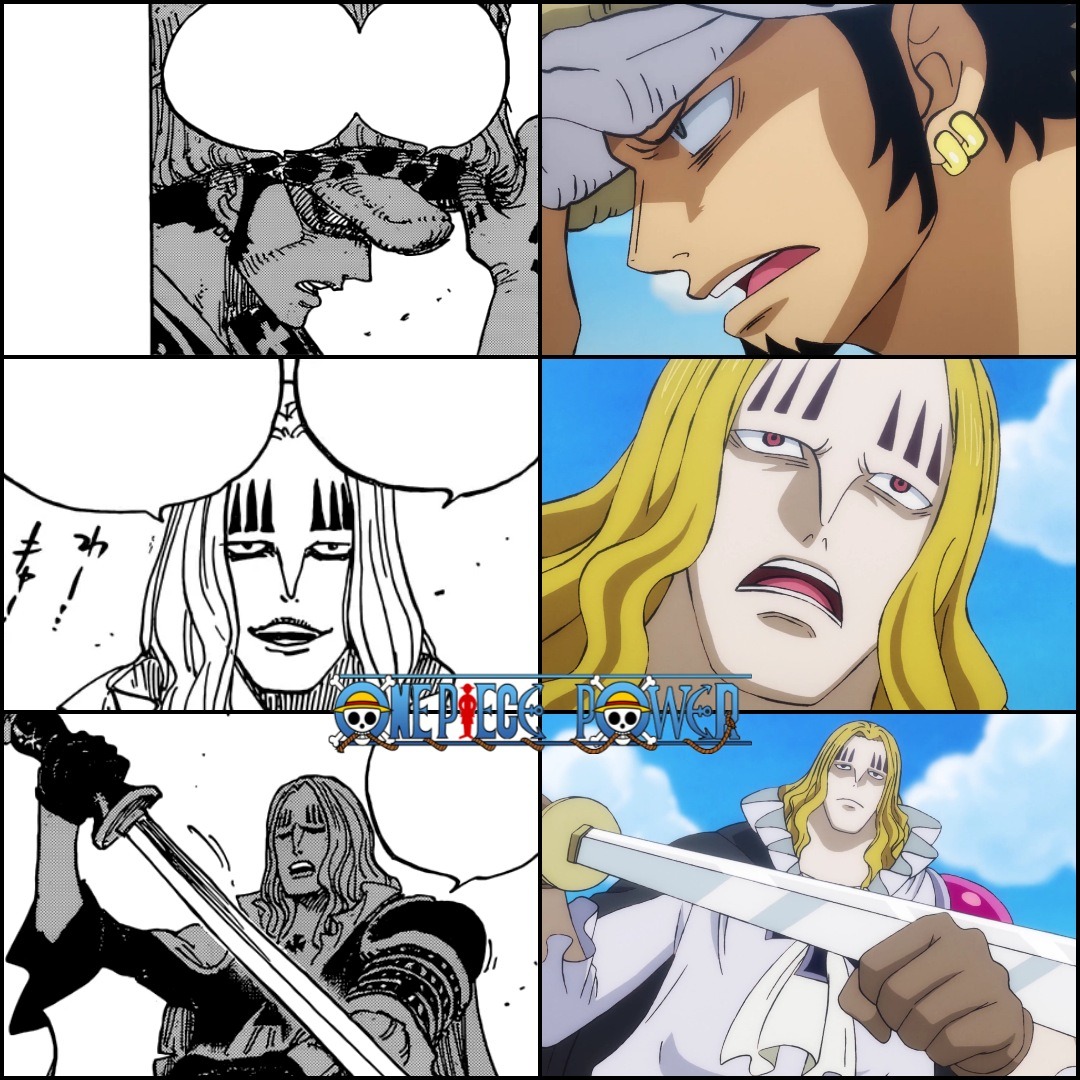 Episode 943 Vs Chapters 944 945