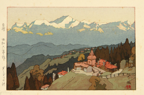 geritsel:Hiroshi Yoshida - Color woodblock prints from the series United States of America.