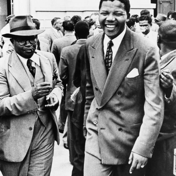 onceiwentblack:prepaidafrica:1. Nelson Mandela in 1952 at the law office he opened