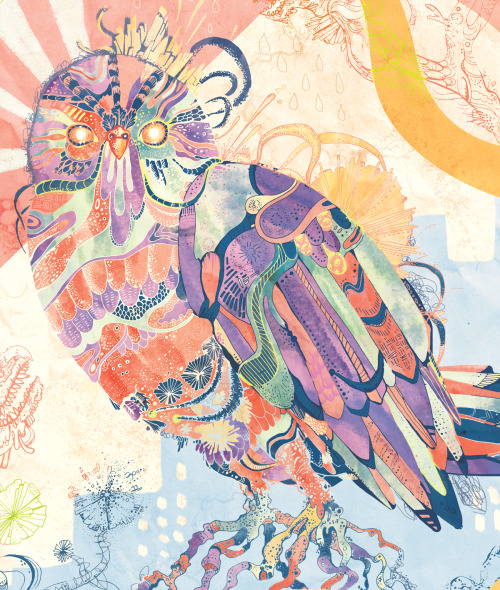 messy owl sketching&hellip;