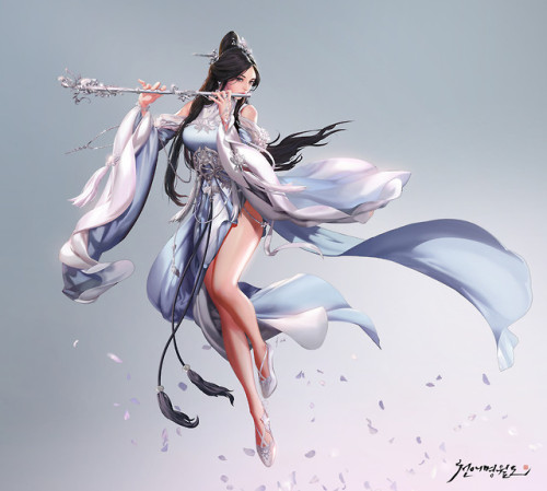 Moonlight blade -2seunghee lee https://www.artstation.com/artwork/zAB9Am