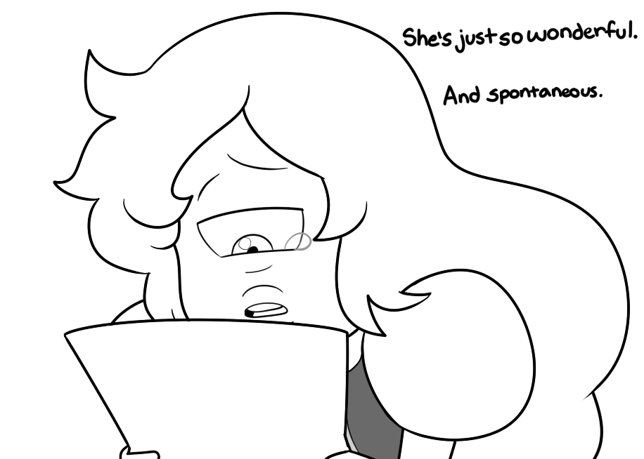 ncfanboy1: Sapphire: [Reading in Ruby’s voice] “Dear Sapphire; went to get more