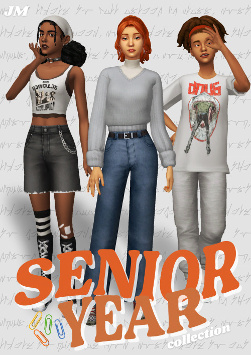 jellymoo: SENIOR YEAR COLLECTIONI had this weird idea to make a teen centered set a few months ago s