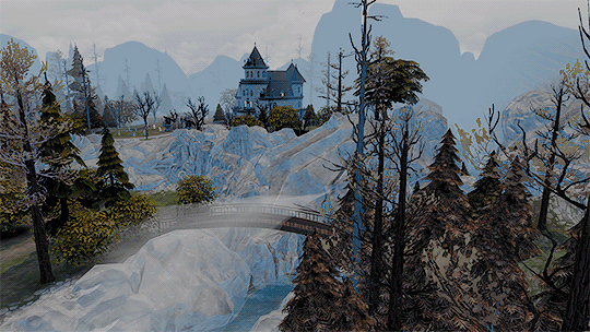 bolina: the sims 4 scenery → forgotten hollow