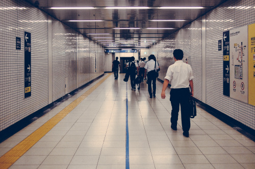 Experimenting with Fuji instant film - Tokyo, Japan.