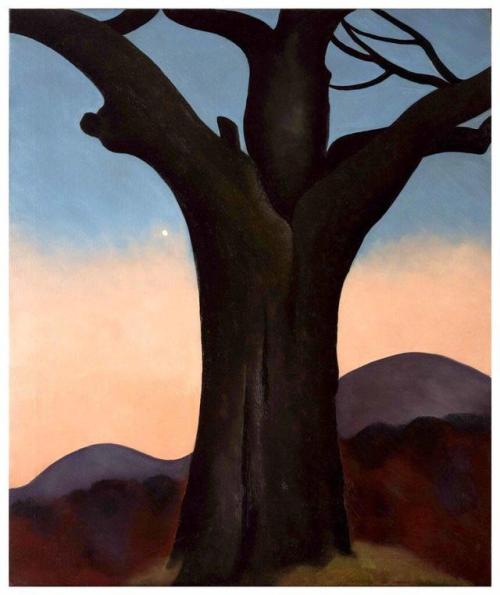 Georgia O’Keeffe - The Chestnut Grey (1924)