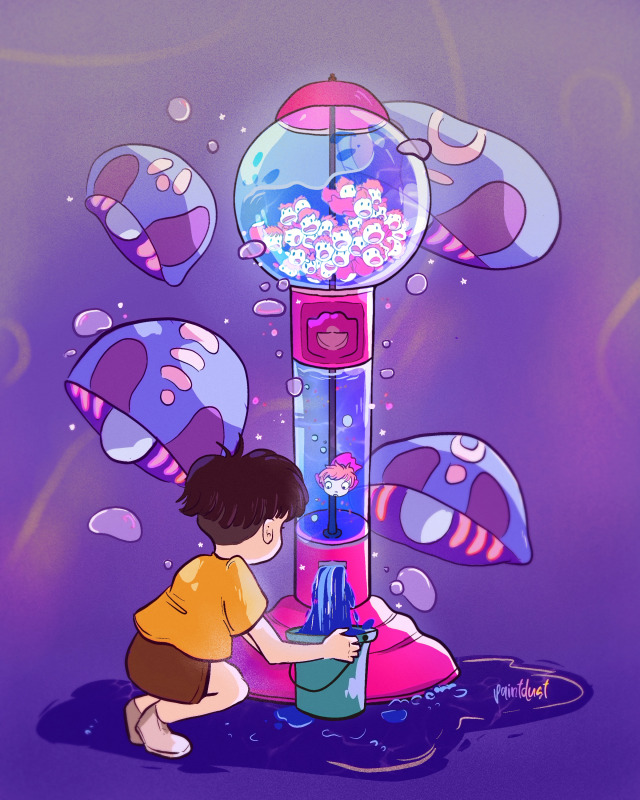 Ponyo Bubblegum Machine Follow me on Instagram!