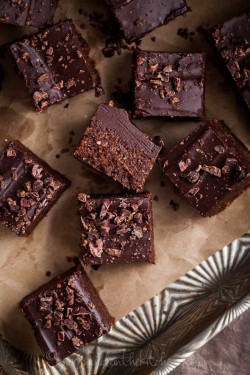 gastrogirl:  raw chocolate fudge. 
