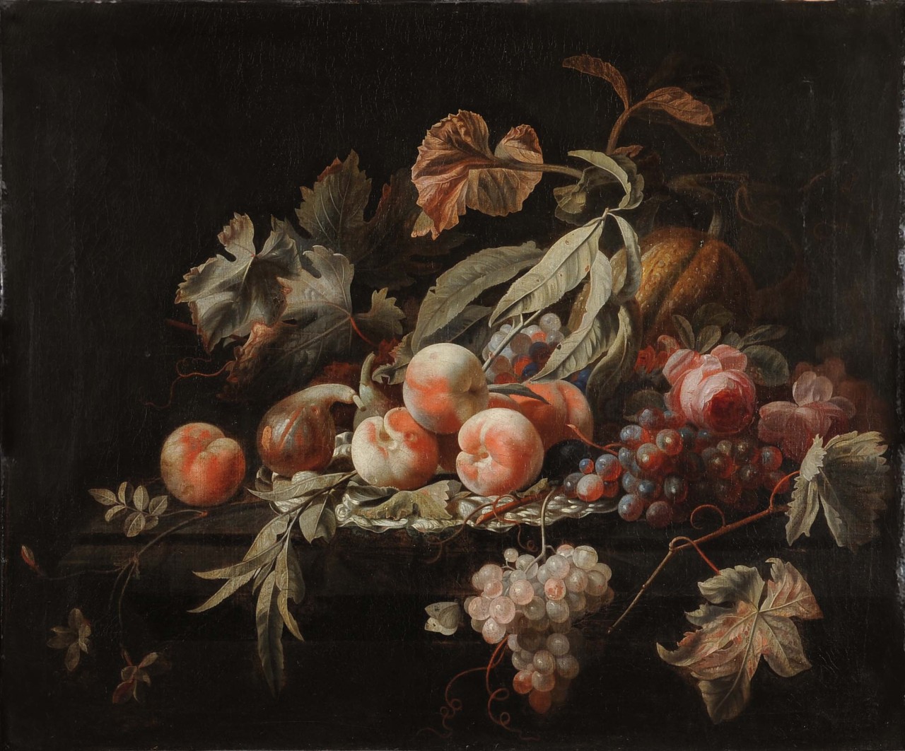 Abraham Mignon (Frankfurt 1640 - Utrecht 1679); Still-life with fruit, N/D; oil on