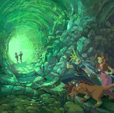 pixeloutput:Mythril Cave by Moonshen | Patreon