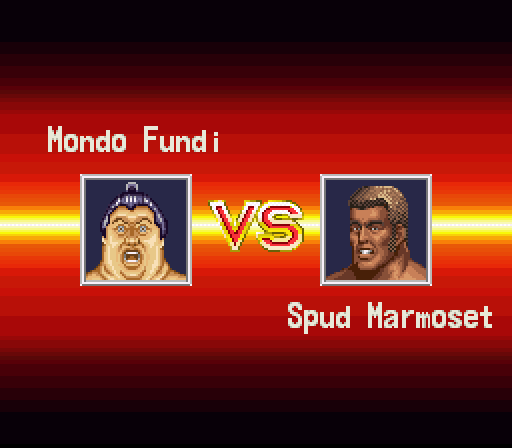 Mondo Fundi vs Spud Marmoset
