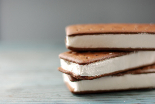 ice cream sandwiches bitches&hellip;yeaaa!