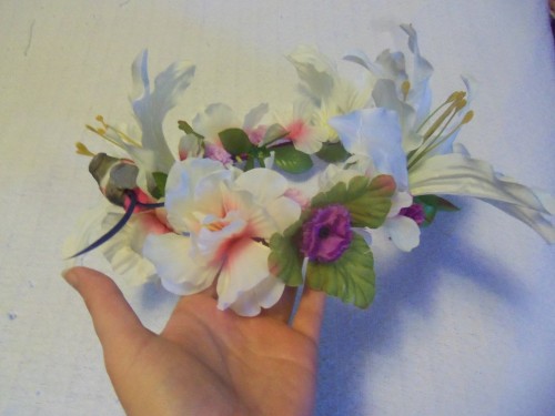 Flower Crown: White EasterBy Blue Flower Crafts on Etsy