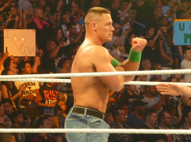 kerryberryshawcross:  Angle and Cena for the anon!  Both sporting some great bulges!