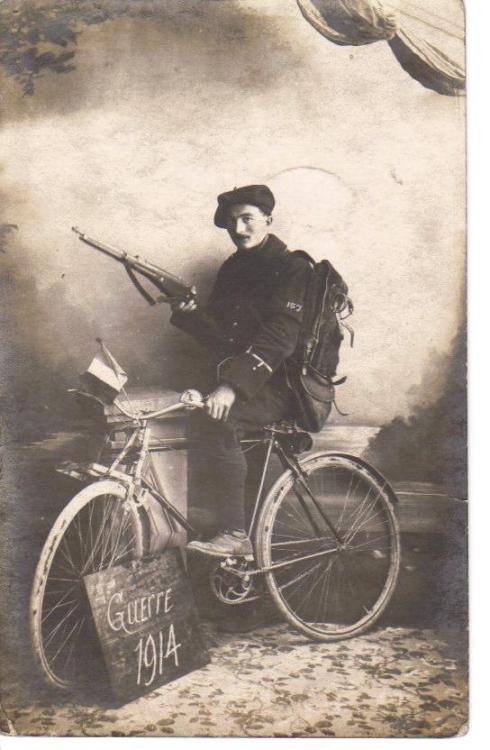 redarmyscreaming:Bicyclettes militaires de l'armée française