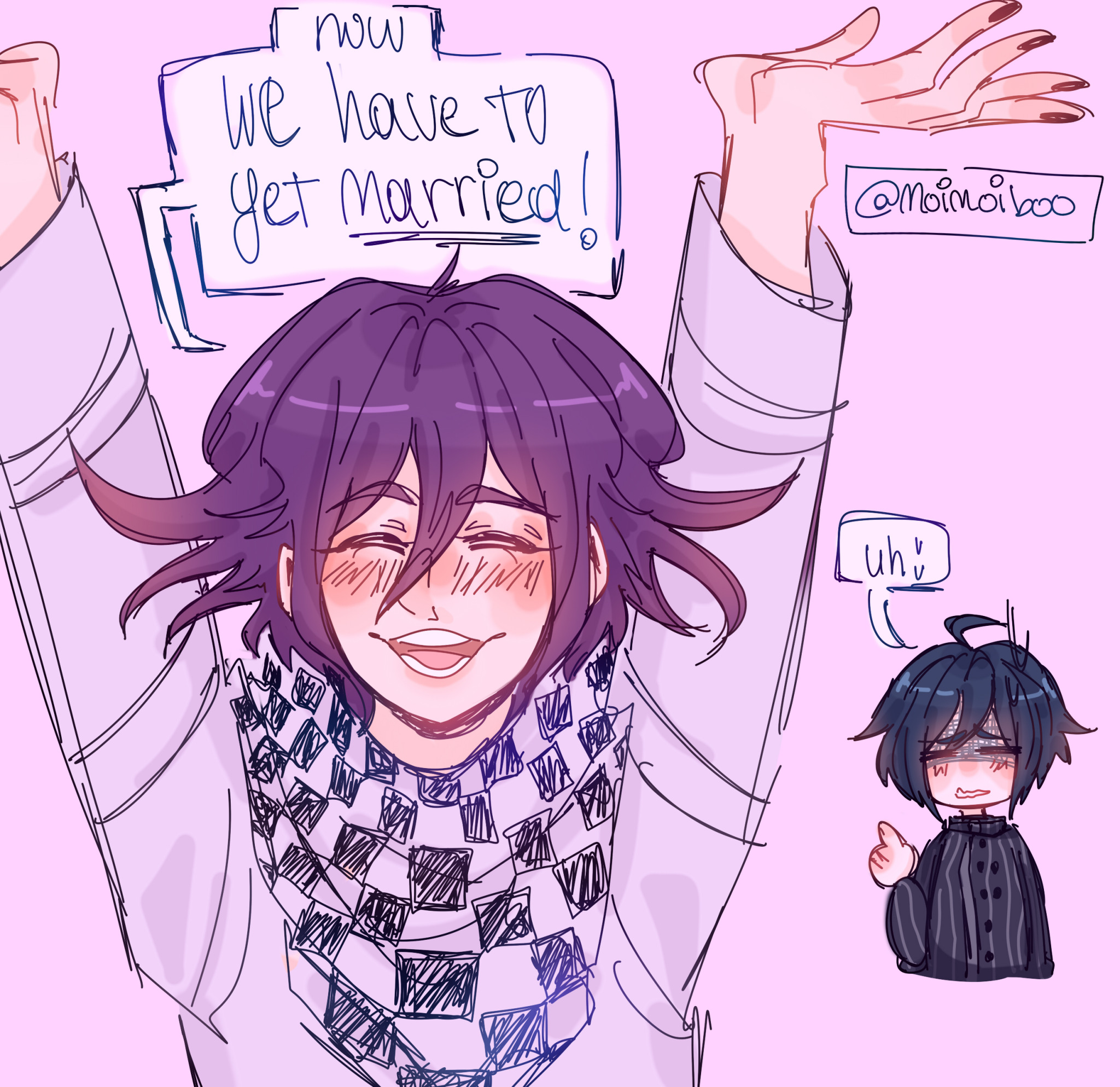 images Shuichi X Kokichi Cute Fanart suichi x oma explore tumblr posts and