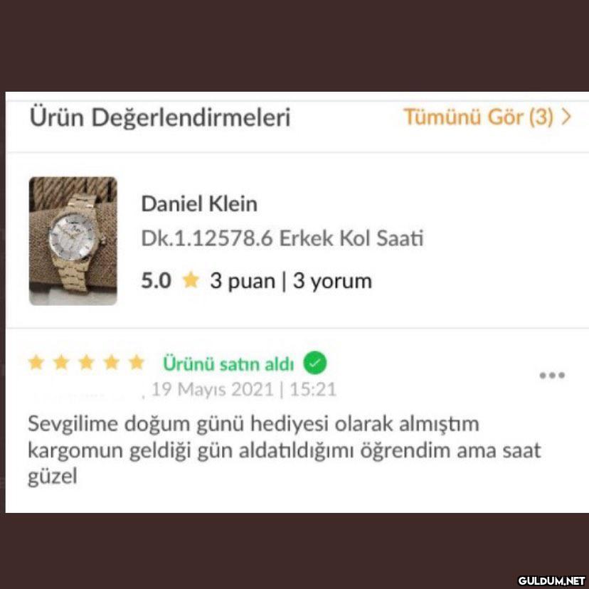 Ürün Değerlendirmeleri...