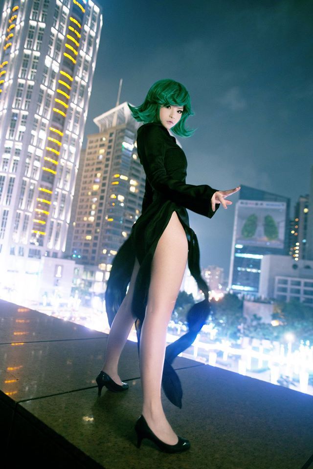 nolife-c:  One Punch Man Cosplay (Tatsumaki y Fubuki)   &lt;3 &lt;3 &lt;3