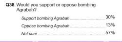 america-wakiewakie:    Republican voters were asked if they supported bombing “Agrabah,” a fictional city from Aladdin. 30% said yes. Combined with 57% of respondents who were unsure, 87% of Republicans think bombing Aladdin’s hometown is, at the
