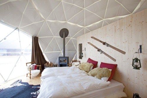 beuysandgirls:  Whitepod Resort Switzerland 
