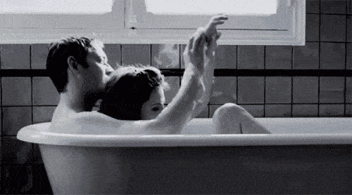 Taking A Bath Together. Scrubbing Each Other Off While You Enjoy Every Moment Of Each Other's Company