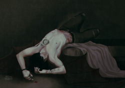 arstyrannus:Eddie reborn as KasBased on the painting Icaro by Roberto Ferri 