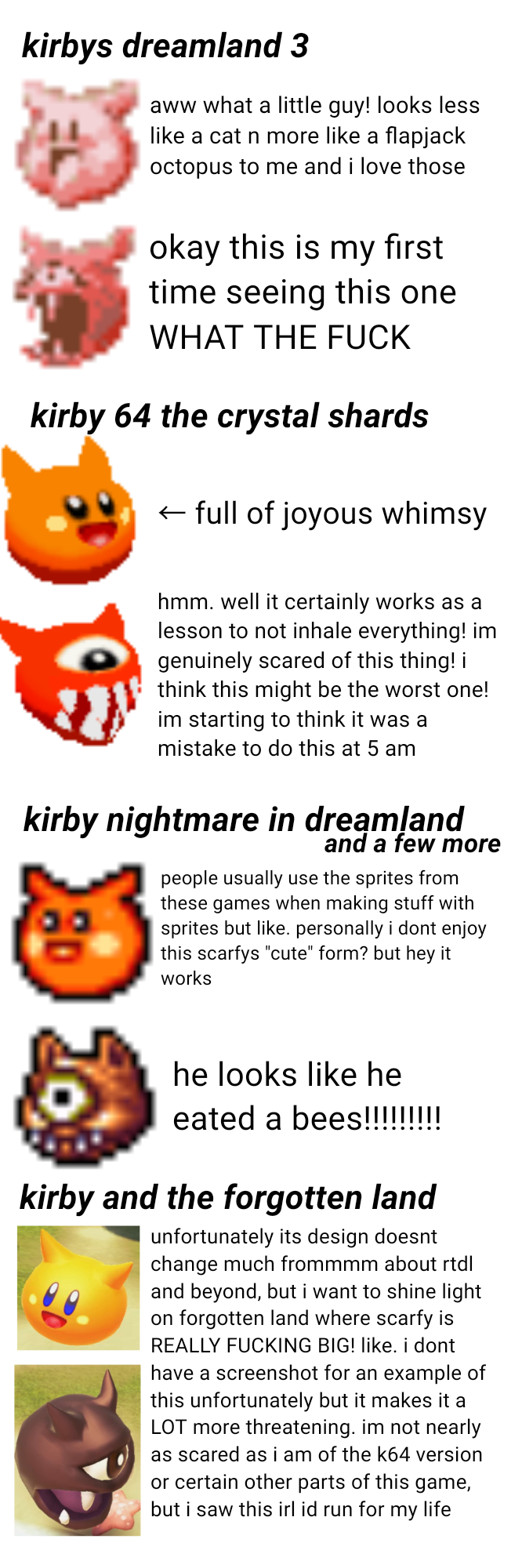 Kirby: Nightmare in Dream Land, Kirby Wiki