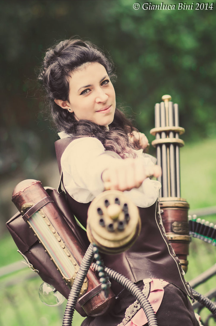 steam-girls:  Steampunk Girlby GianlucaBini