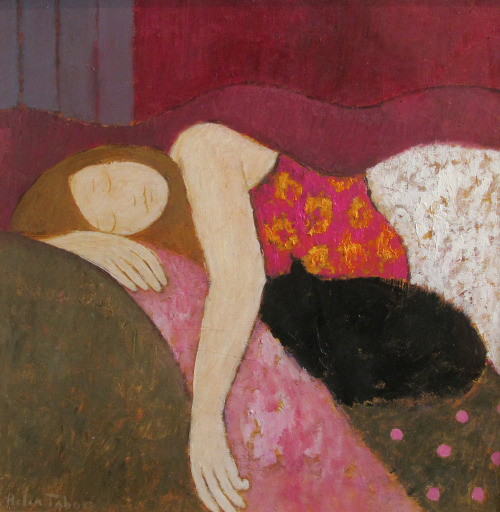 Sleeping in the Afternoom  -  Helen TaborBritish b.1960-